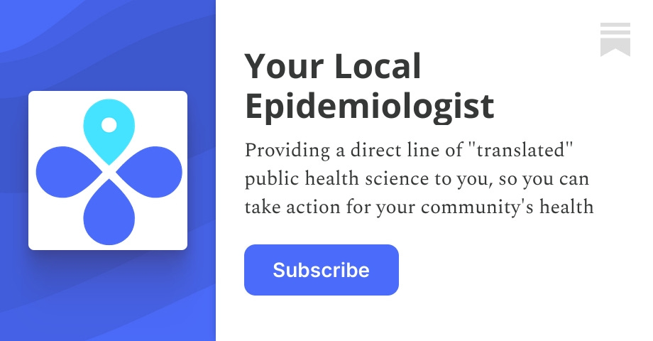 Your Local Epidemiologist